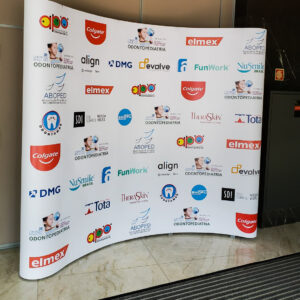 Backdrop, painel pantográfico, painel pop up, painel modular, painel para apresentações, painel para feiras, painel para eventos