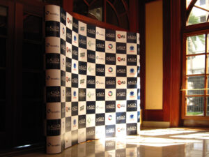 display para evento