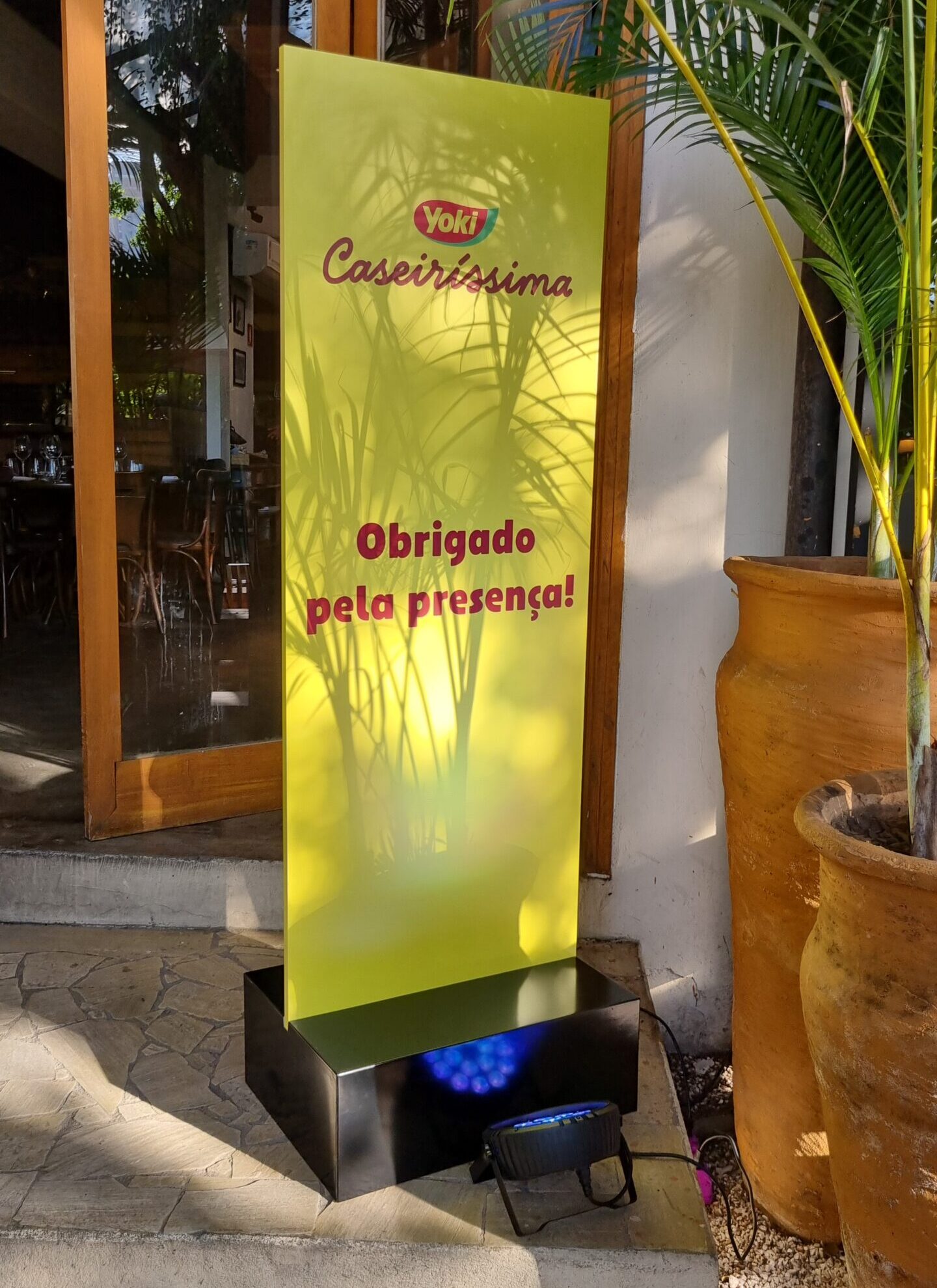 totem para evento corporativo