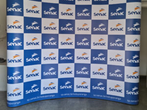 painel de patrocinadores para evento