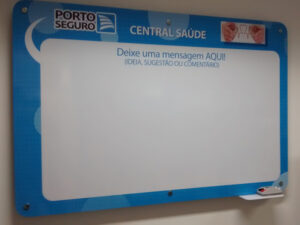 Quadro de aviso para escrever