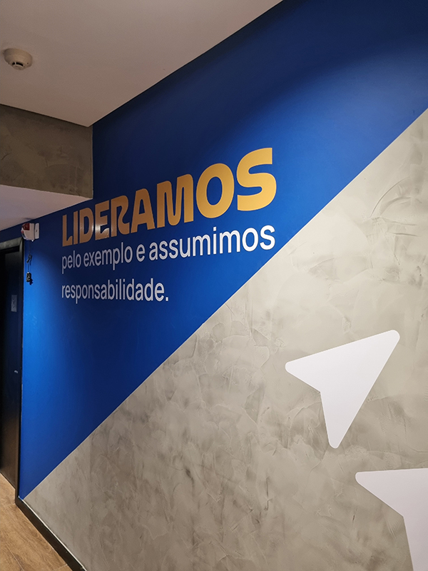 adesivo decorativo para empresa