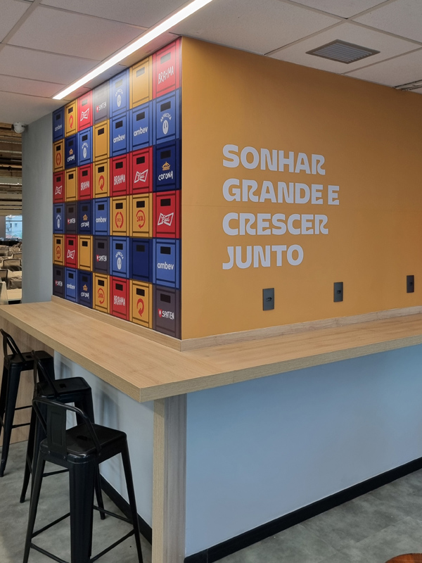 adesivo para parede empresa