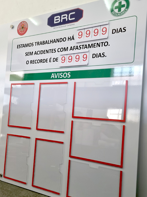 quadros cipa acidentes